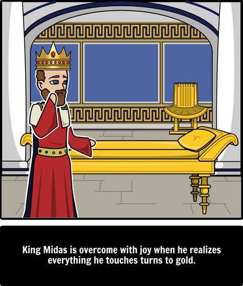 midas and the golden touch summary|King Midas .